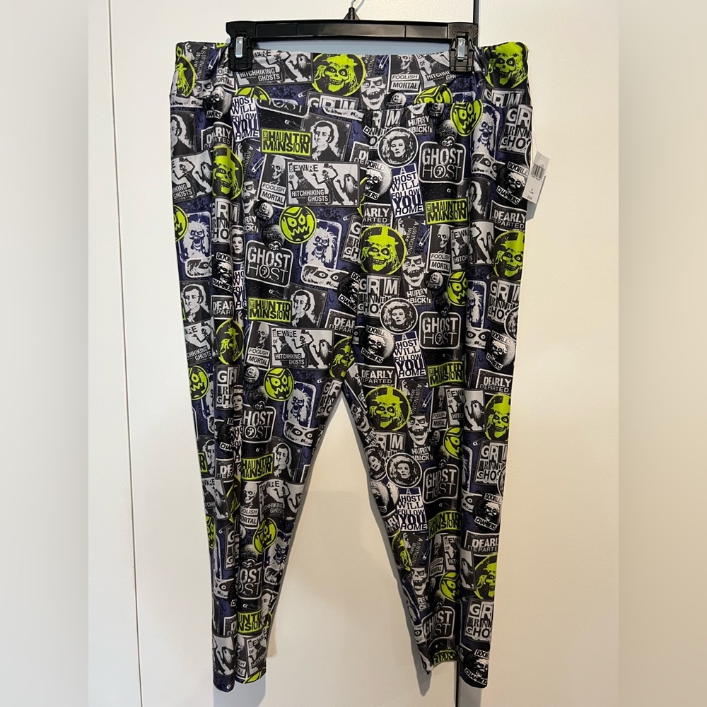 Disney haunted mansion capri leggings